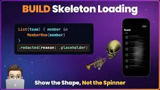 SwiftUI redacted placeholder — Skeleton Loading Done Right