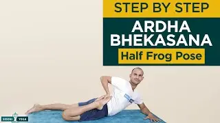 Ardha Bhekasana (Half Frog Pose) Benefits, How to Do & Contraindications by Yogi Tara - Siddhi Yoga