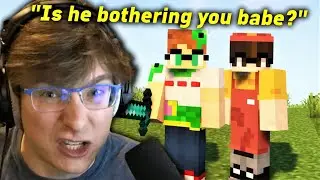 Slimecicle Fights to Protect Mariana on the QSMP
