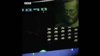 1981 Finale torneo Space Invaders Atari VCS. BBC Archive #retrocommunity #retrogaming #spaceinvaders