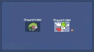 Como Atrapar a Shaymin y Cambiar de Forma - Pokemon Edicion Reloaded - The Last Beta