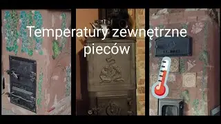 Różnice temperatur na piecach JØTUL koza, piec kuchenny, rakietowy akumulacyjny.