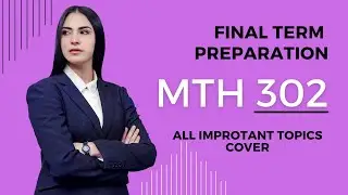 Mth302 Final term preparation part 1 with vulearningpoint