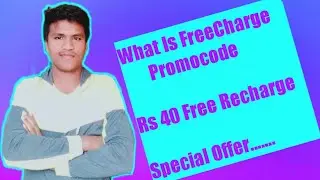 Again Rs 40 Free Recharge🤠||❤️FreeCharge New Promocode Offer||🔥AZAD40 Promocode Offer!!