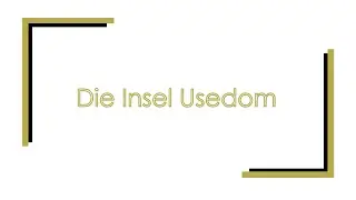 Die Insel Usedom