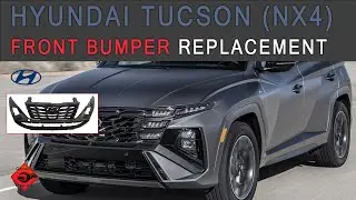 Hyundai Tucson (NX4) | Front Bumper Replacement | Radiator Grill Replacement