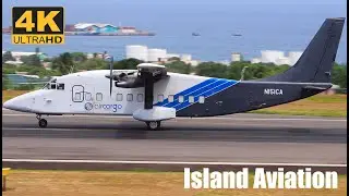 Short 360 Departures / Air Cargo Carriers / St. Kitts / Eastern Caribbean