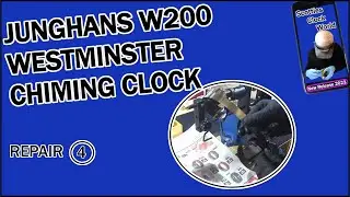 Junghans W200 Westminster Chime Mantle Clock Repair - Part 4