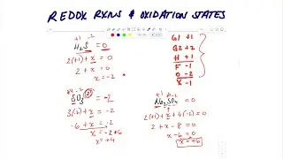 Redox Reactions: Assigning Oxidation States (niche trick!)
