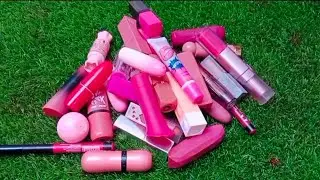 PINK GLITTER DEEP PINK PEACH MAROON MATTE LIPSTICKS 