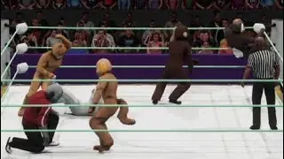 WWE BattleTeam: Max The Dog, Luke Bunny & Monkey Jr vs Nick The Elephant, G Dog & Young The Mouse