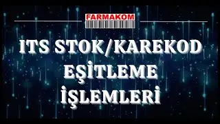 ITS Eczane Stok Eşitleme