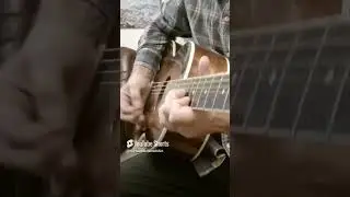 Screaming Framus Parlour Acoustic Guitar Blues riff (variation) #acousticblues #rawblues