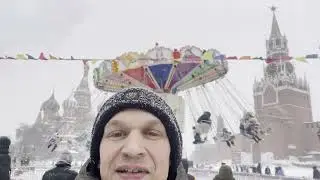 NEW Record Snow Storm Hits Moscow Russia! 80CM
