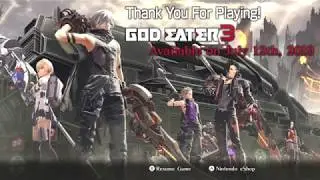 God Eater 3 : Nintendo Switch demo gameplay