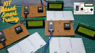 Smart Auto Billing Shopping Trolley Using NodeMCU & RC522 RFID | IoT Smart Trolley Project