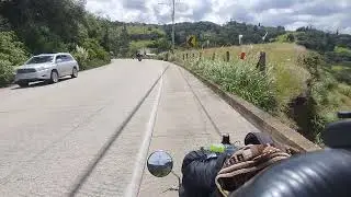Saliendo de cuenca en mi bici cargo 
