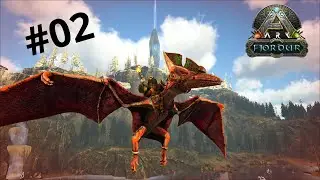 GIRAFUDOOO ARK SURVIVAL EVOLVED MAPA Fjordur (PARTE 02)