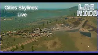 Cities Skylines: Starting the development of the big oil and big ore continued..