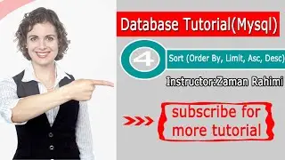 sort order by, limit, asc, desc