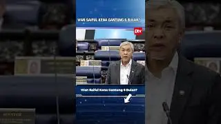 WAN SAIFUL KENA GANTUNG 6 BULAN?