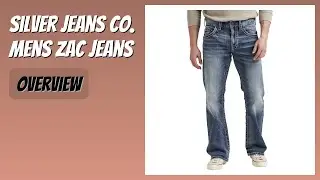 REVIEW (2026): Silver Jeans Co. Mens Zac Jeans. Features