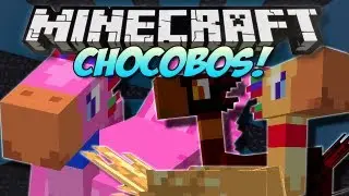 Minecraft | CHOCOBOS! (Final Fantasy in Minecraft!) | Mod Showcase [1.5.1]