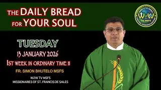 HOMILY | 13 JANUARY 2026 | 1ST WEEK IN ORDINARY TIME II by Fr Simon #holymasstoday