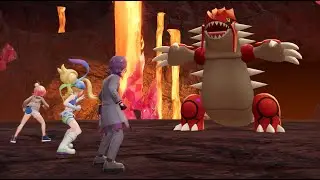 Pokemon Legends Z-A DLC : The Hoenn Trio's Rogue Mega Evolution Battles(Groudon)