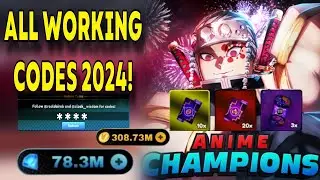 *NEW* ALL WORKING  CODES FOR ANIME CHAMPIONS SIMULATOR! ROBLOX ACS CODES