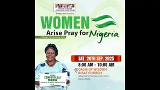 Prayer for the Nation | Rev. Mrs COS Fawenu