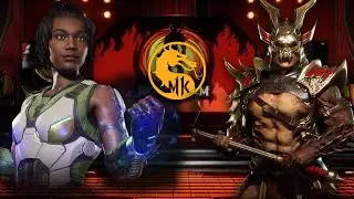 MORTAL KOMBAT 11 - JACQUIE BRIGGS vs SHOA KHAN - Hard - 2k resolution 60fps