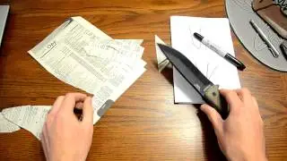 Paper Cutting & Edge Geometry Revisited
