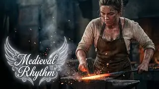 The Forge-Mistress's Hammer | Rhythmic Blacksmith Ambience & Music