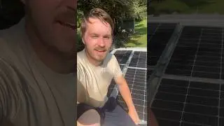 DIY TAPED Solar to Van | 6 Month Inspection #solar #van #offgrid #camper #rvlife #minivlog #diy