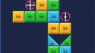 Brick Blast Level 40 Game Walkthrough - Brick Blast Ball Breaker Gameplay