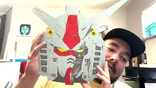 Making custom Gundam inspired art