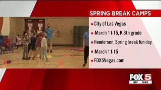 Spring break camps in Las Vegas Valley