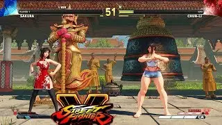 Street Fighter V AE Sakura vs Chun Li PC Mod #5