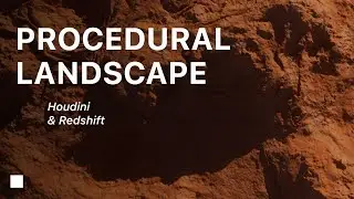 Super Easy Landscape in Houdini | Houdini & Redshift Beginner Tutorial