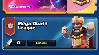 #lokjj Mega Draft League Gameplay - Clash Royale
