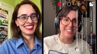 Highlights of Jen Wilde on Read Your World Ig Live