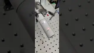 Rotary laser marking on tumblers #lasermarking #lasermarkingmachine