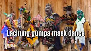 2024 lachung gumpa mask dance#highlights #sikkimindia #everyone