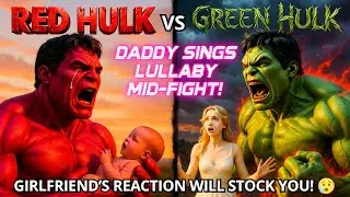 Red Hulk's Girlfriend MOTIVATION vs Green Hulk's RAGE - Who Cries First? 😱