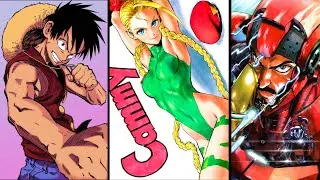 One Punch Man Artist Draws other Anime!