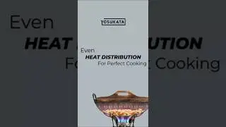 The secret to amazing meals is even heat distribution! 🔥 #yosukata #cooking #wok #stirfrying #food