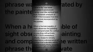 SCP-1753 - Vertigo