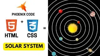 Coding the Cosmos HTML & CSS Solar System Animation