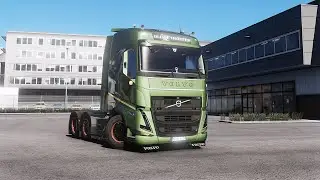ETS2 1.58 with Ultra Realistic Graphics Mod | Volvo FH6 I-Save | Steering Wheel Gameplay